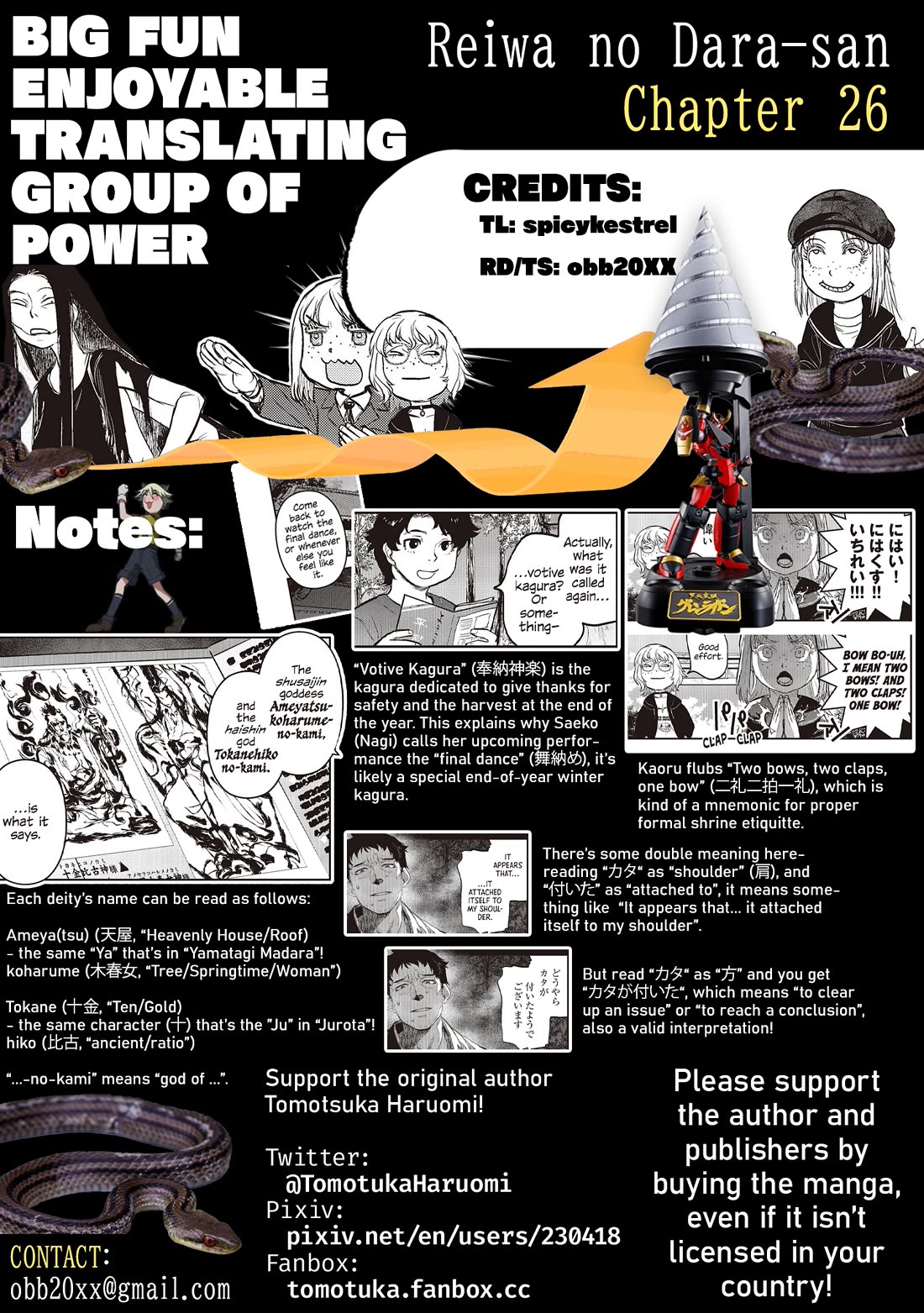 Reiwa no Dara-san chapter 26 page 21