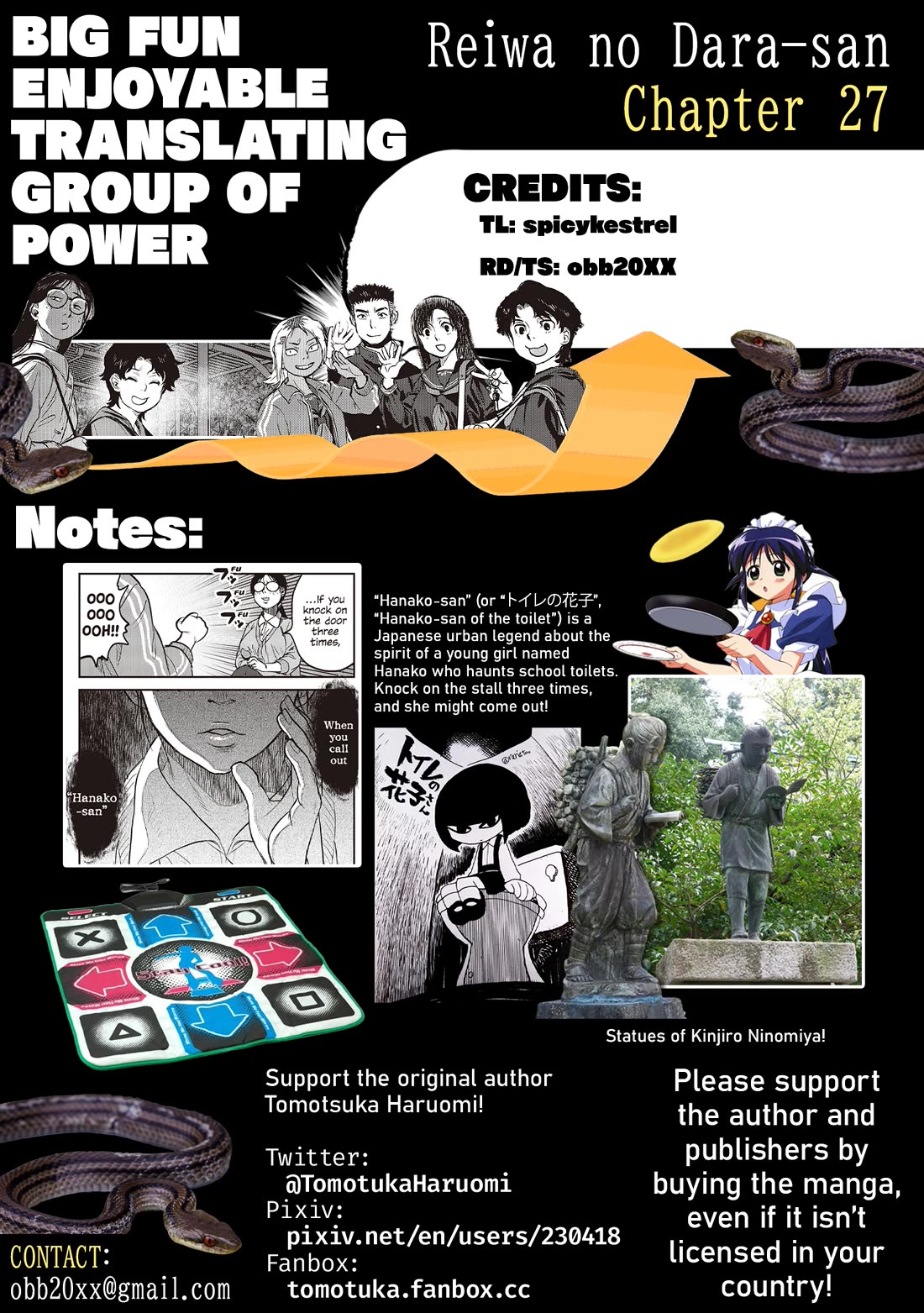 Reiwa no Dara-san chapter 27 page 21