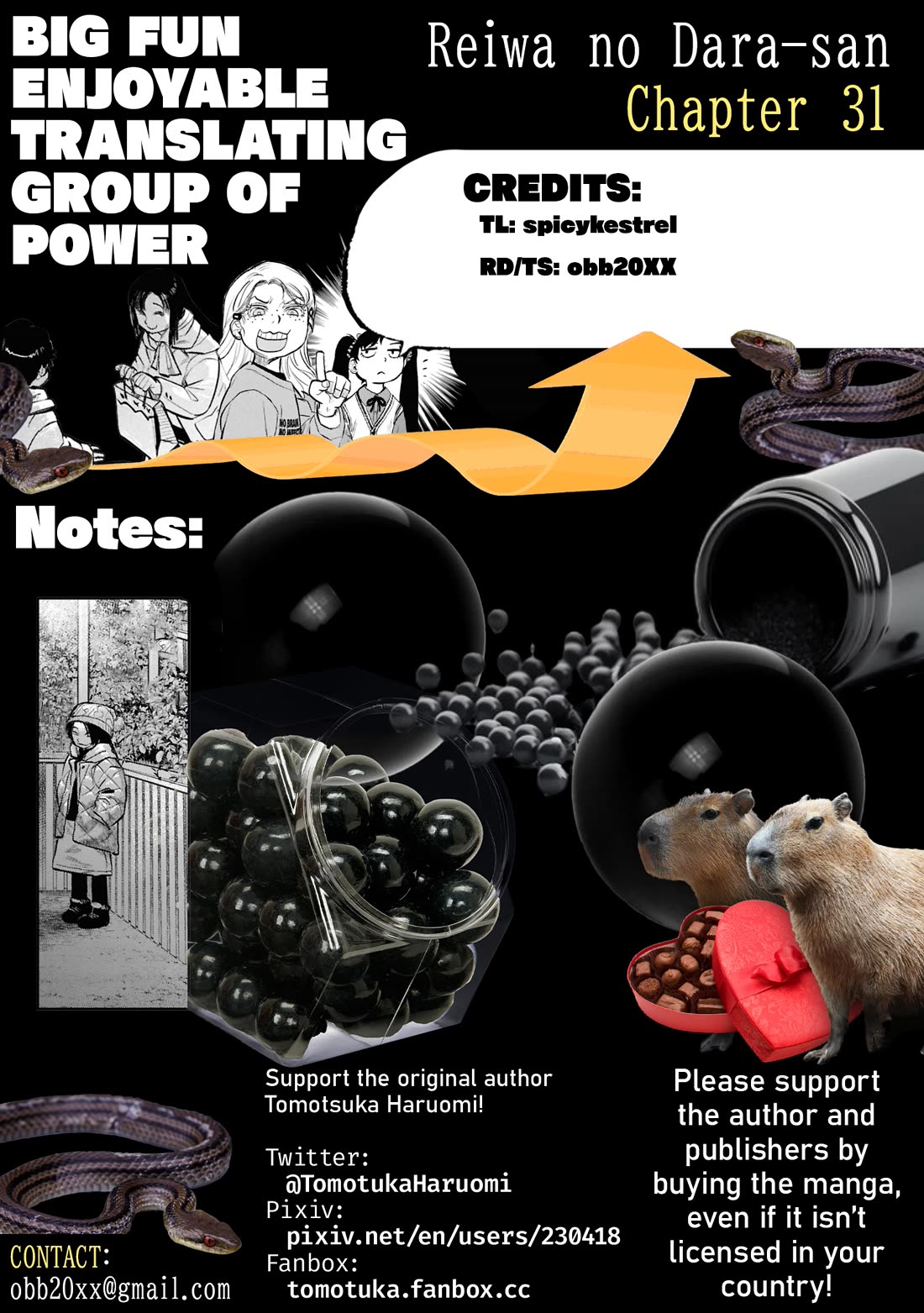 Reiwa no Dara-san chapter 31 page 21