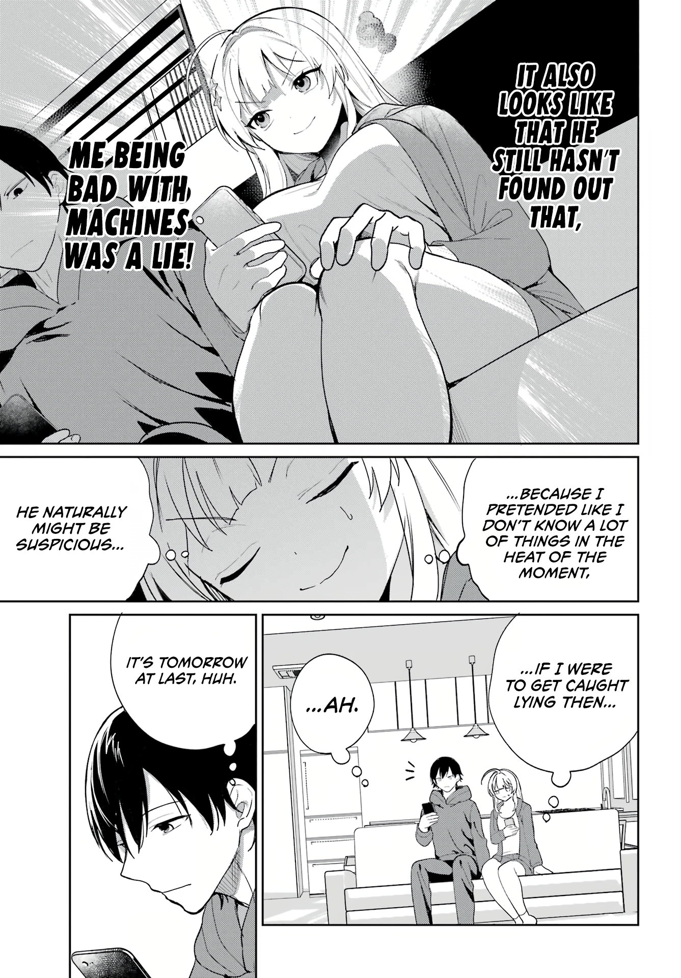 Remote Jugyou Ni Nattara Class 1 No Bishoujo To Doukyo Suru Koto Ni Natta chapter 3 page 37