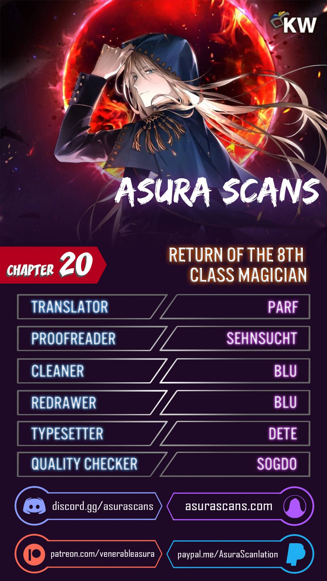 Return of the 8th class Magician chapter 20 page 1