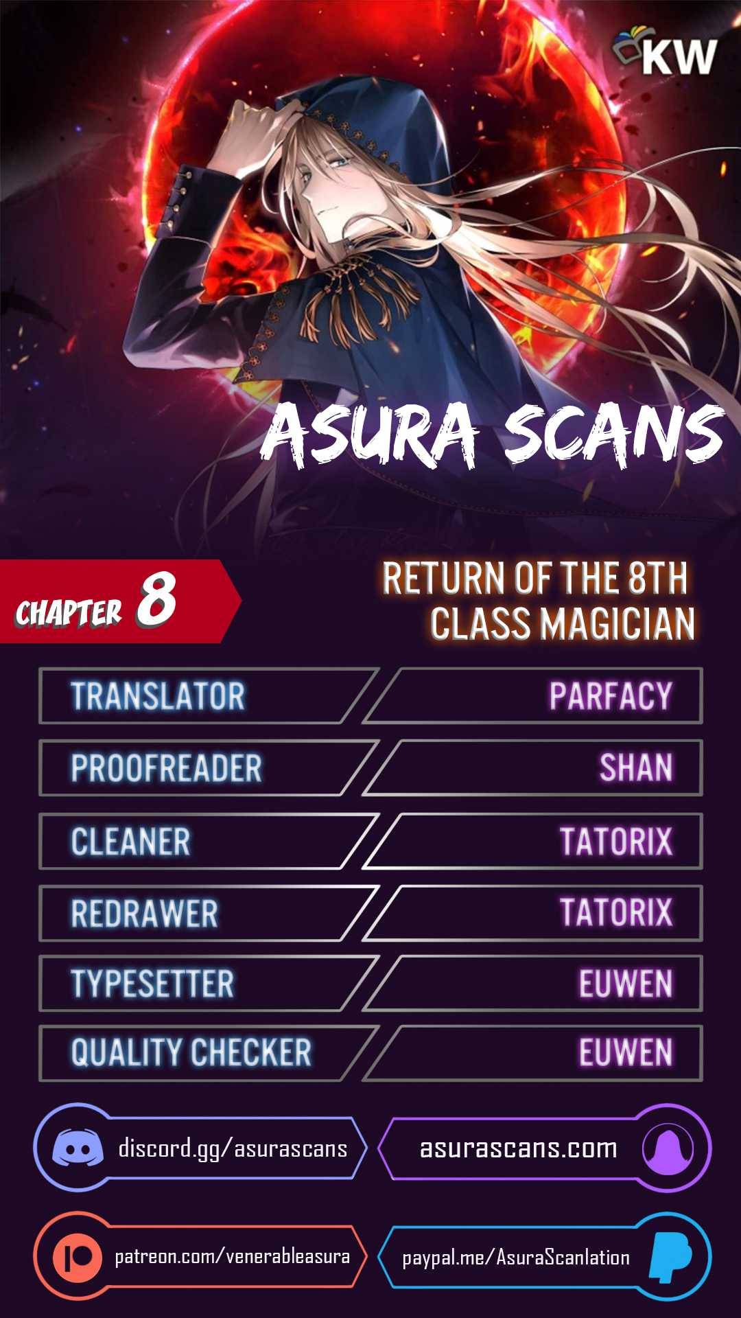 Return of the 8th class Magician chapter 8 page 1