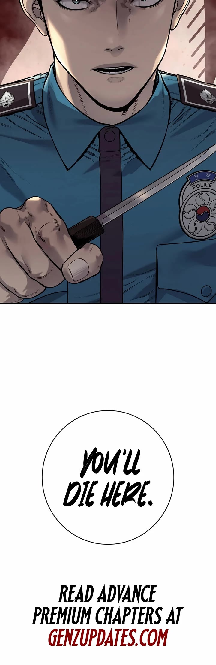 Return of the Bloodthirsty Police chapter 122 page 33