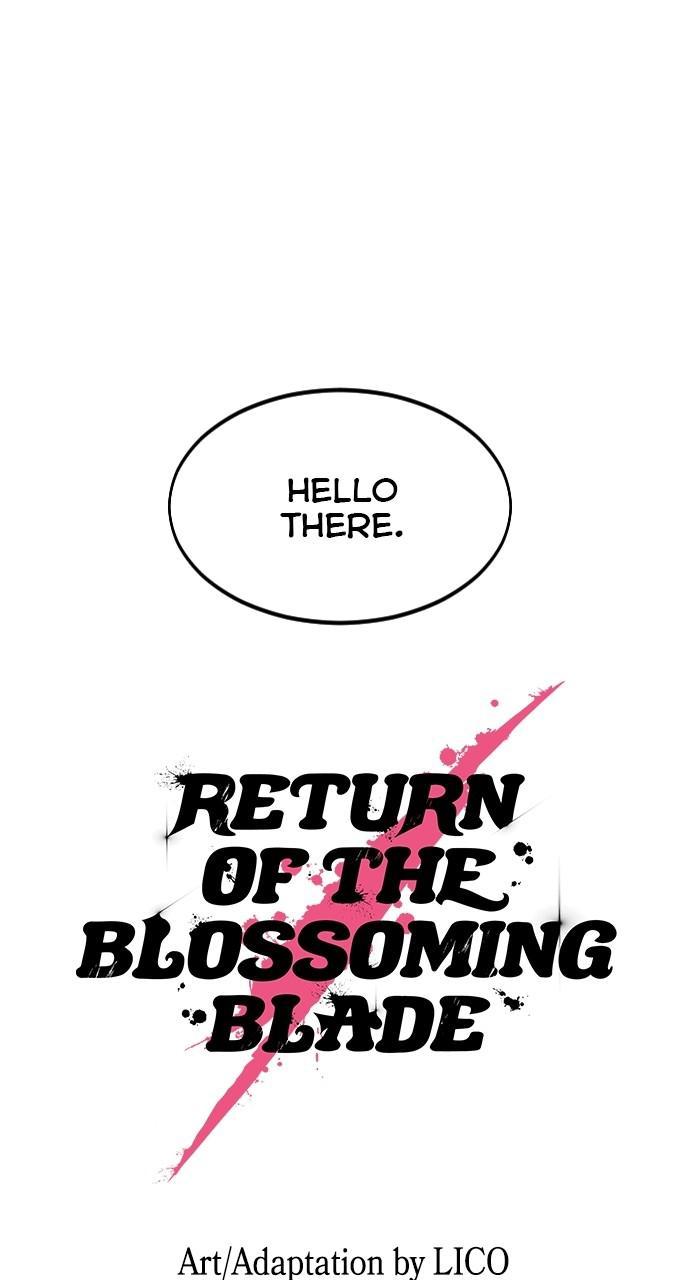 Return of the Blossoming Blade chapter 73 page 1