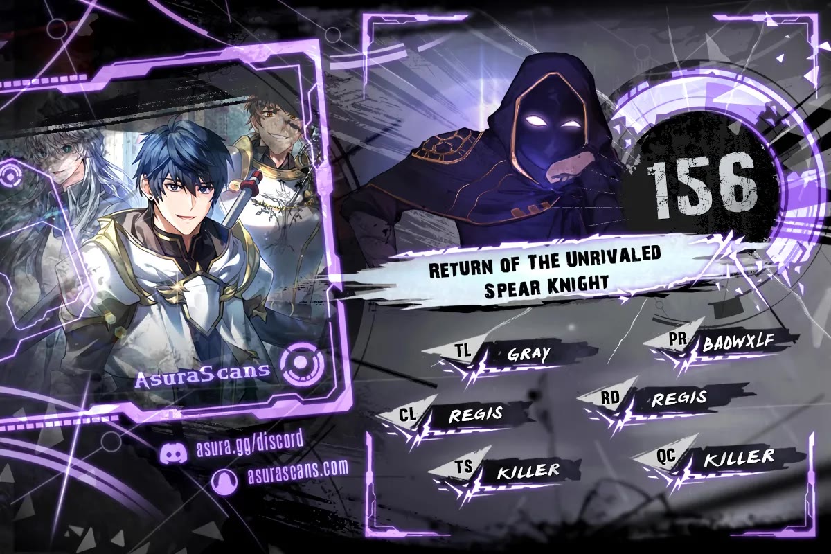 Return of the Legendary Spear Knight chapter 156 page 1