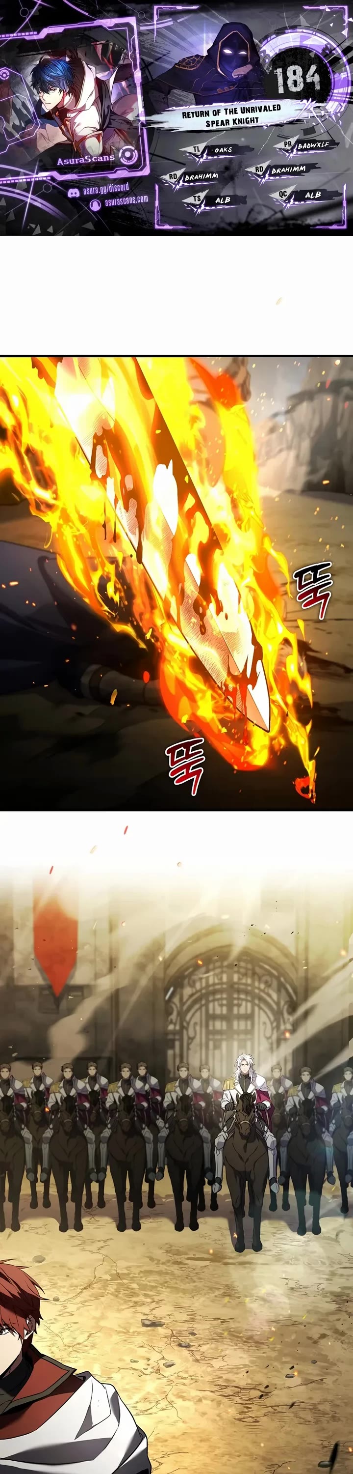 Return of the Legendary Spear Knight chapter 184 page 1