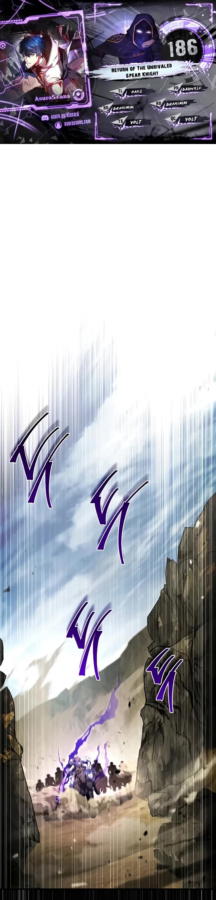 Return of the Legendary Spear Knight chapter 186 page 1