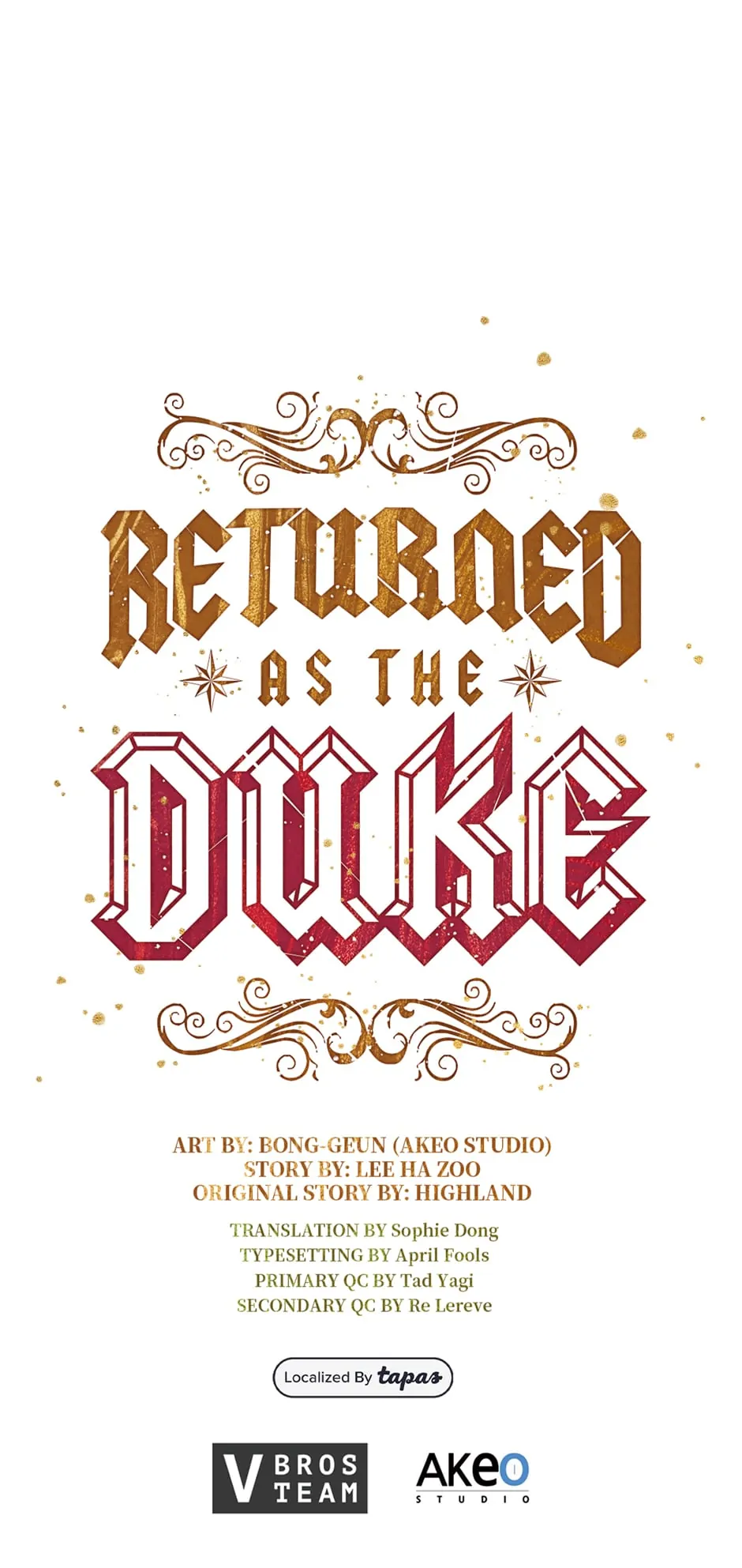 Returned as the Duke chapter 112 page 82