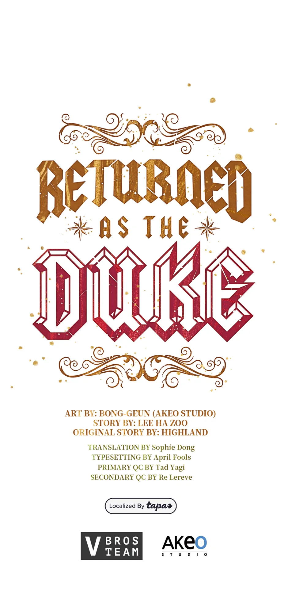 Returned as the Duke chapter 119 page 86