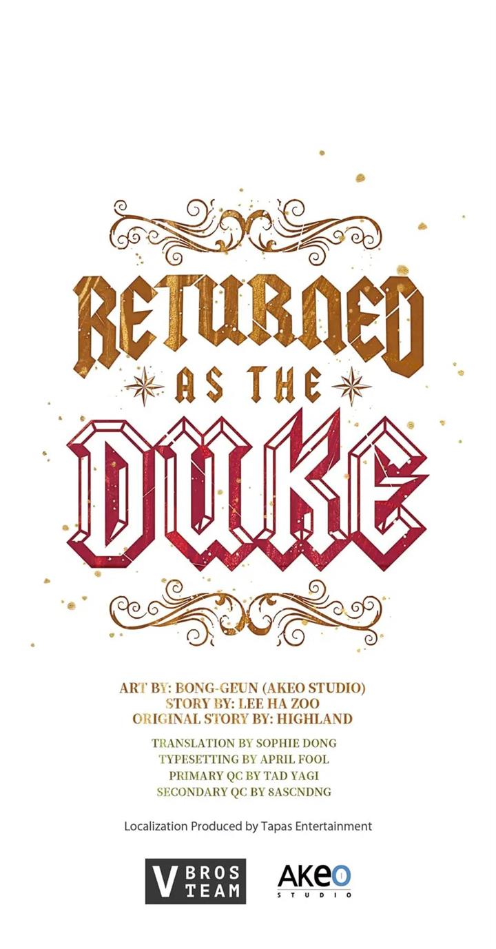 Returned as the Duke chapter 74 page 74