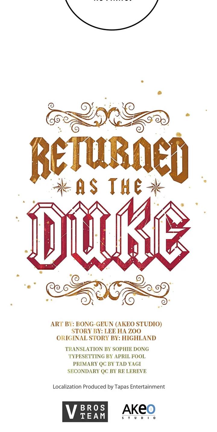 Returned as the Duke chapter 77 page 73