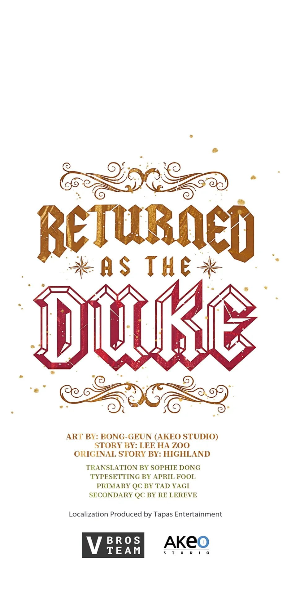 Returned as the Duke chapter 80 page 85