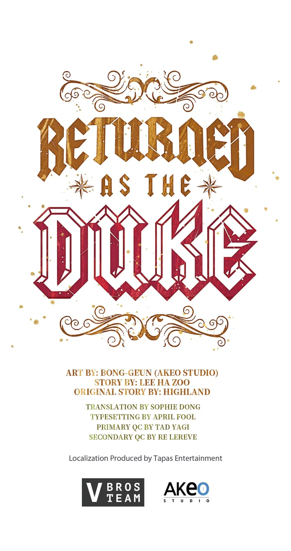 Returned as the Duke chapter 83 page 77