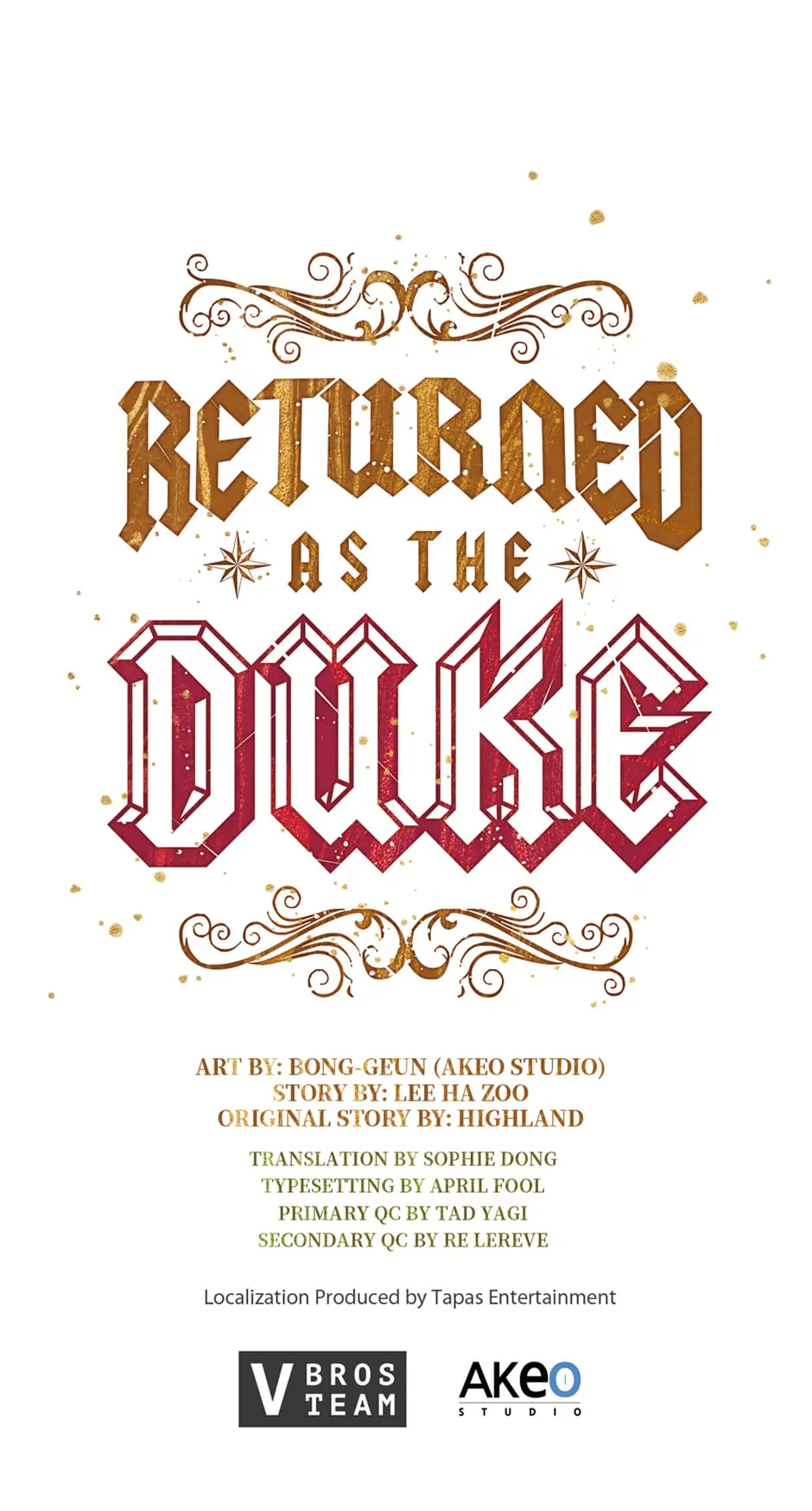 Returned as the Duke chapter 87 page 82