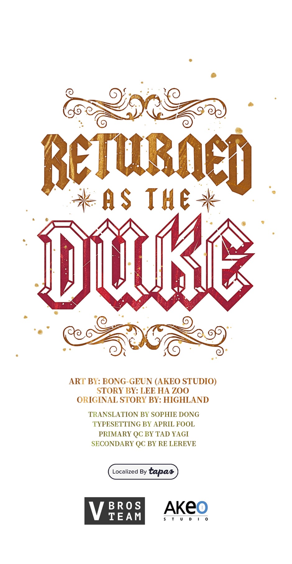 Returned as the Duke chapter 89 page 82