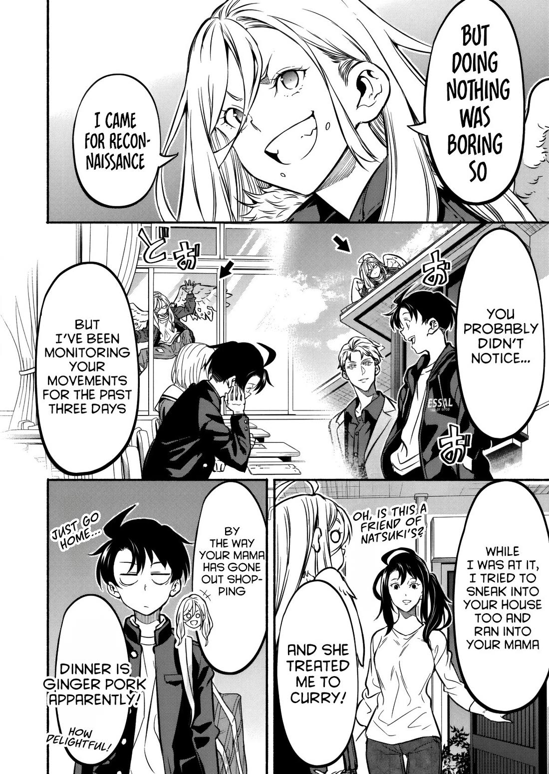 Returned from Another World, Earth Turned Out to Be Quite the Fantasy Too. Also, Losing Heroines, Stop Looking This Way chapter 10 page 13