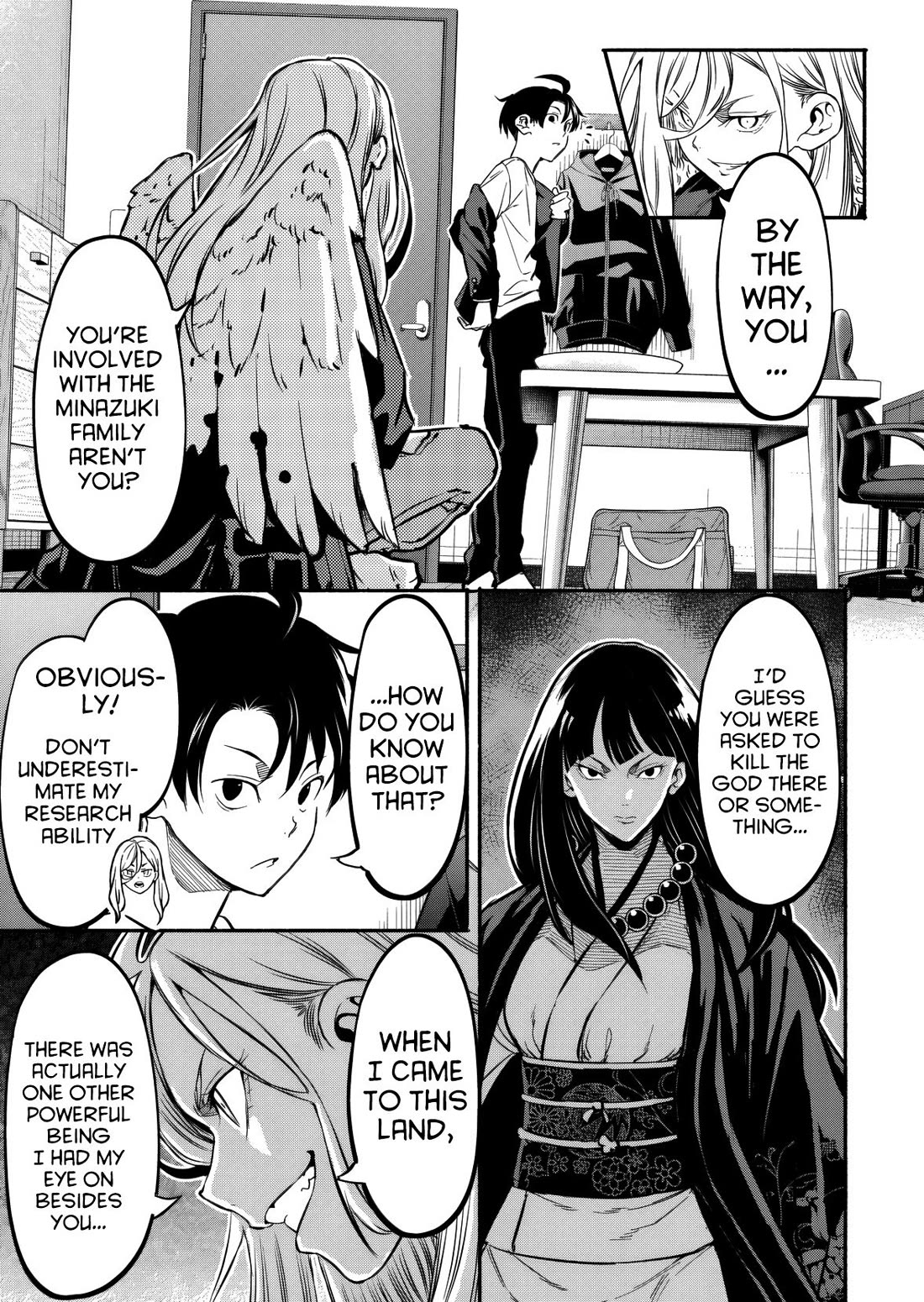 Returned from Another World, Earth Turned Out to Be Quite the Fantasy Too. Also, Losing Heroines, Stop Looking This Way chapter 10 page 14