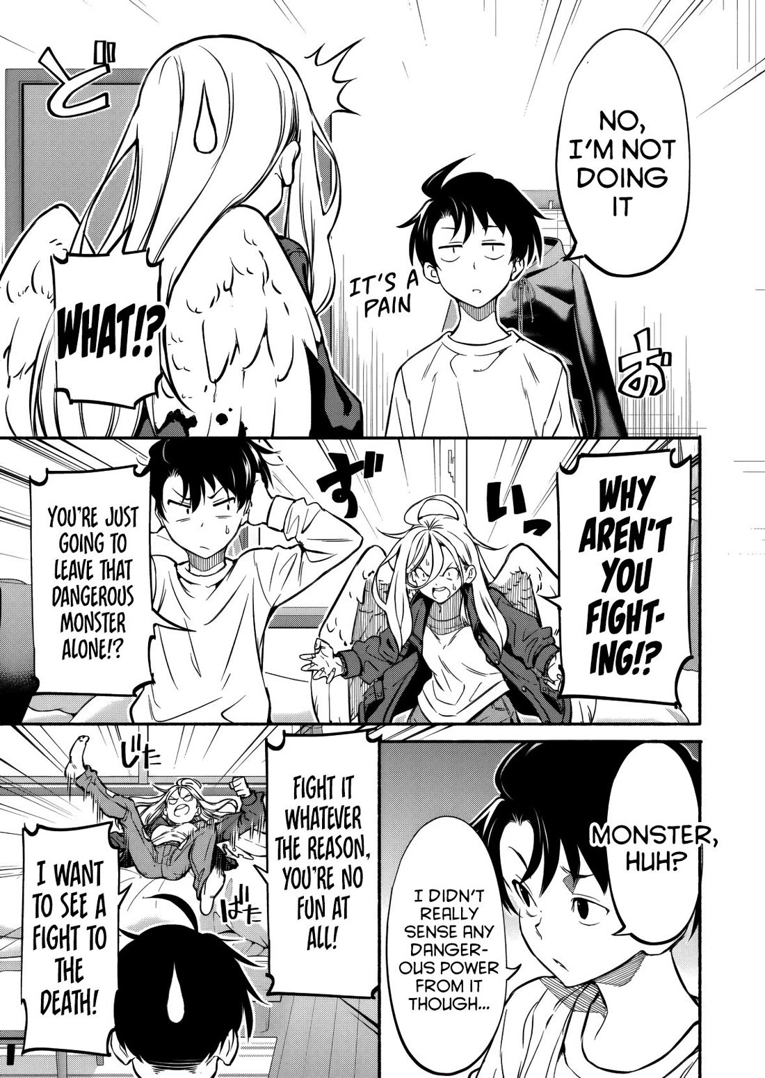 Returned from Another World, Earth Turned Out to Be Quite the Fantasy Too. Also, Losing Heroines, Stop Looking This Way chapter 10 page 16