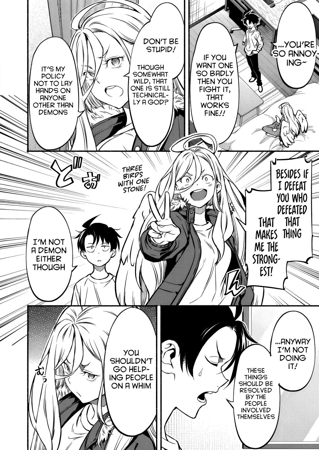 Returned from Another World, Earth Turned Out to Be Quite the Fantasy Too. Also, Losing Heroines, Stop Looking This Way chapter 10 page 17