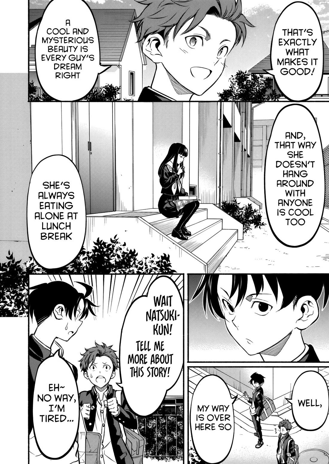 Returned from Another World, Earth Turned Out to Be Quite the Fantasy Too. Also, Losing Heroines, Stop Looking This Way chapter 10 page 9