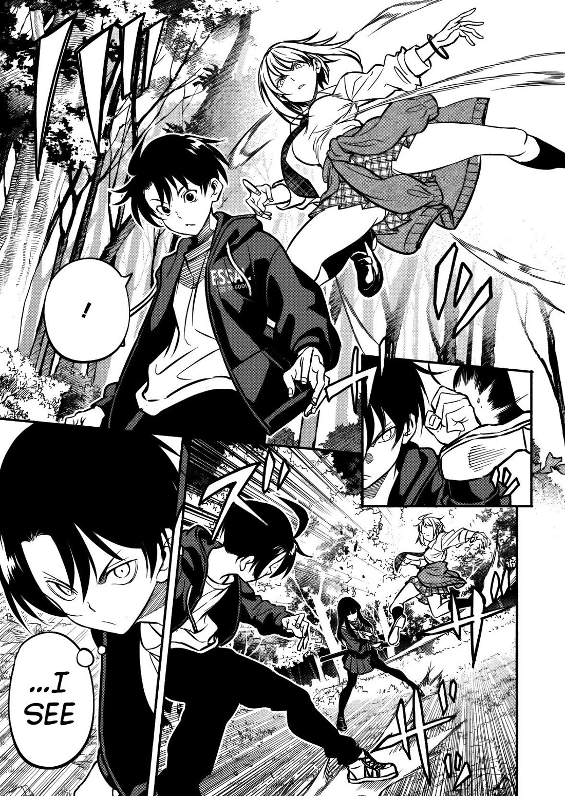 Returned from Another World, Earth Turned Out to Be Quite the Fantasy Too. Also, Losing Heroines, Stop Looking This Way chapter 11 page 12