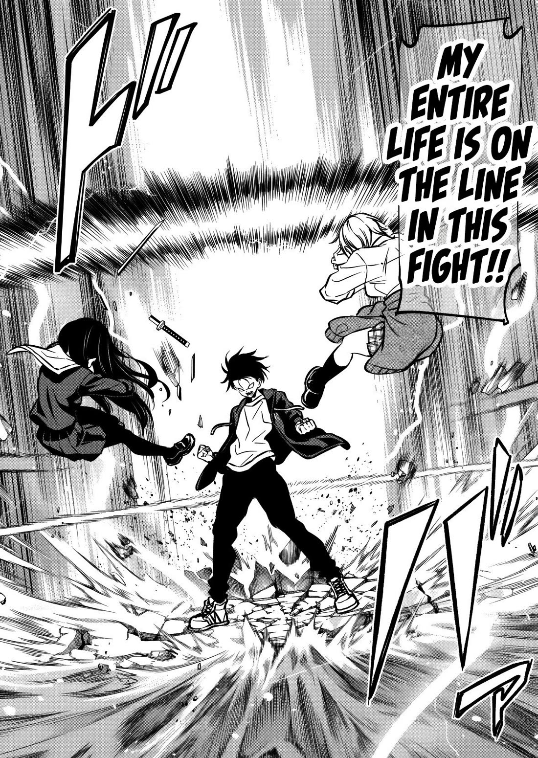 Returned from Another World, Earth Turned Out to Be Quite the Fantasy Too. Also, Losing Heroines, Stop Looking This Way chapter 11 page 17