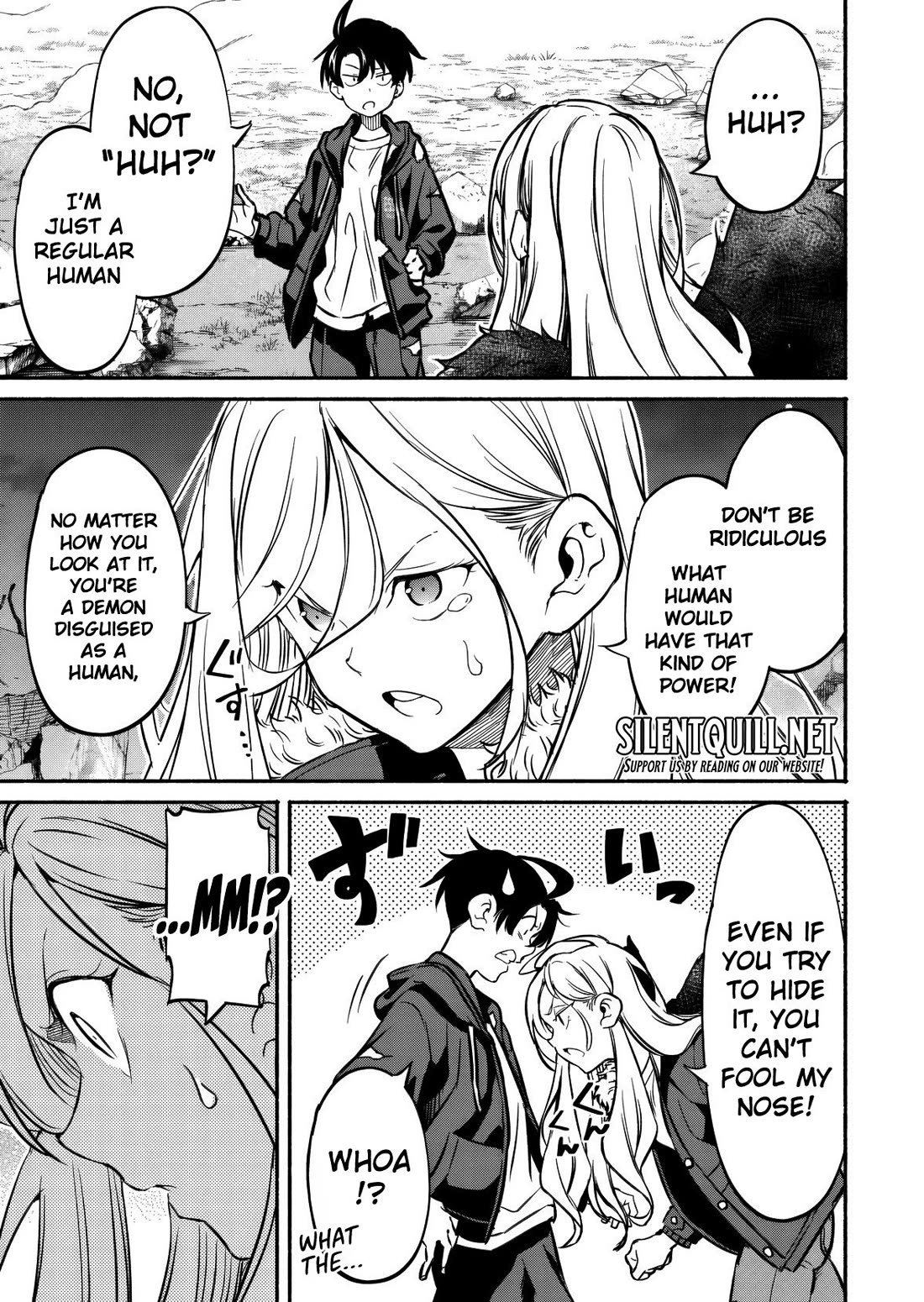 Returned from Another World, Earth Turned Out to Be Quite the Fantasy Too. Also, Losing Heroines, Stop Looking This Way chapter 7 page 9