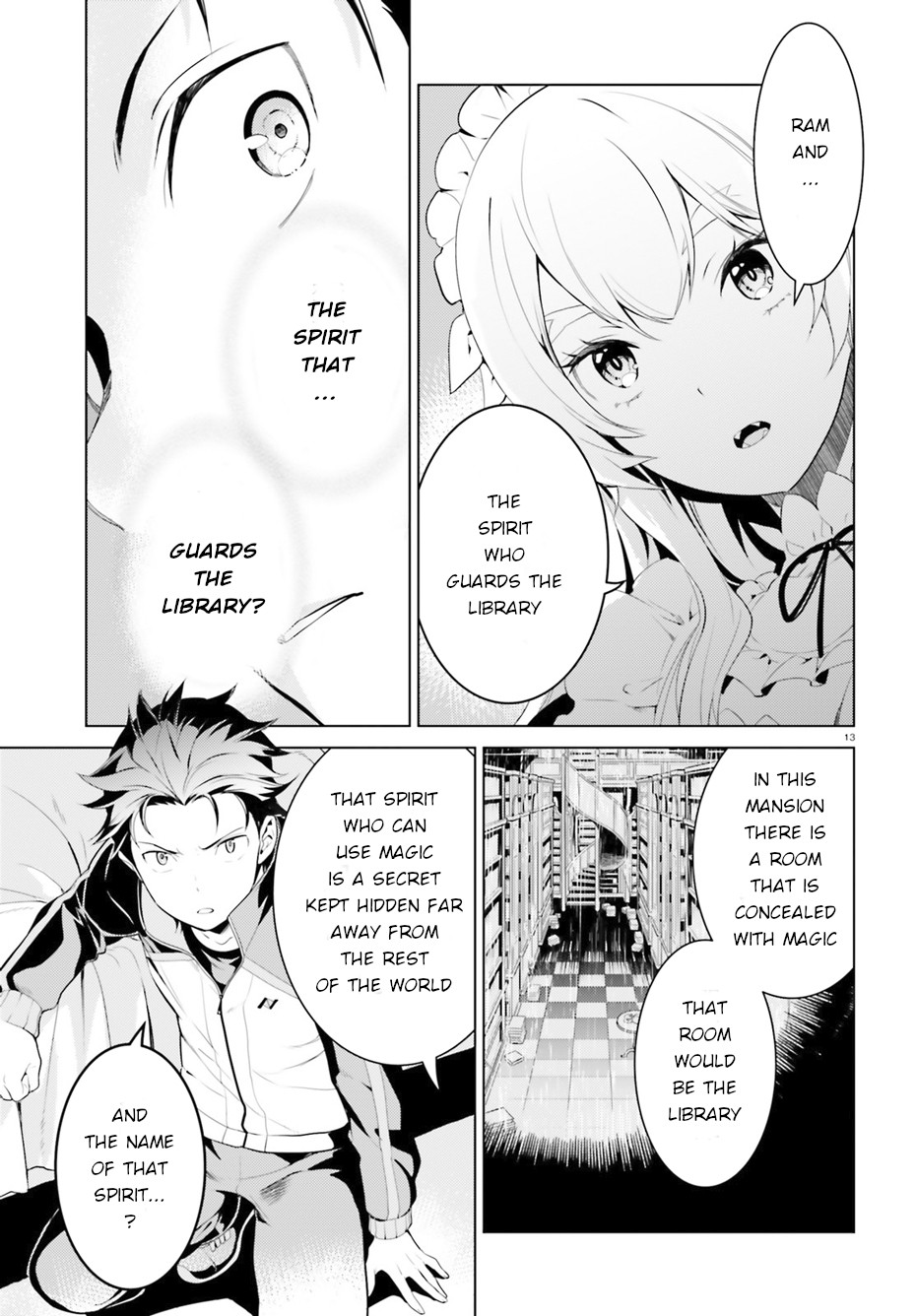 Re:ZERO -Starting Life in Another World-, Chapter 4: The Sanctuary and the Witch of Greed chapter 2 page 13