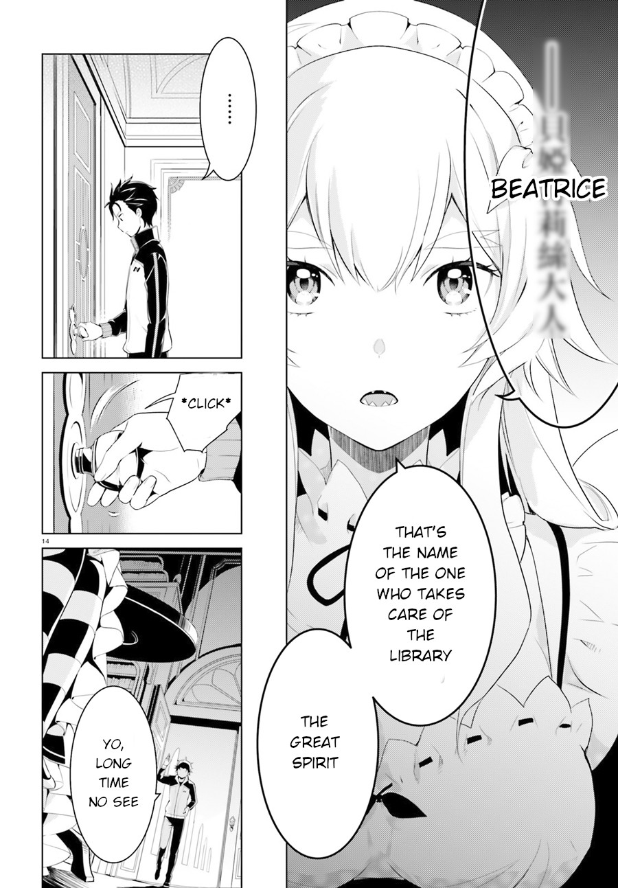 Re:ZERO -Starting Life in Another World-, Chapter 4: The Sanctuary and the Witch of Greed chapter 2 page 14