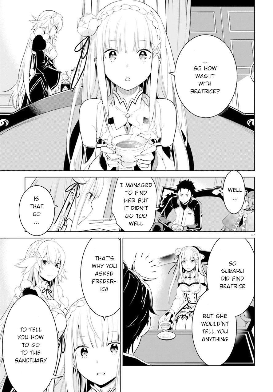 Re:ZERO -Starting Life in Another World-, Chapter 4: The Sanctuary and the Witch of Greed chapter 2 page 27