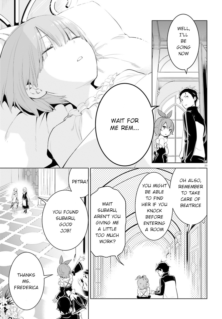 Re:ZERO -Starting Life in Another World-, Chapter 4: The Sanctuary and the Witch of Greed chapter 2 page 33