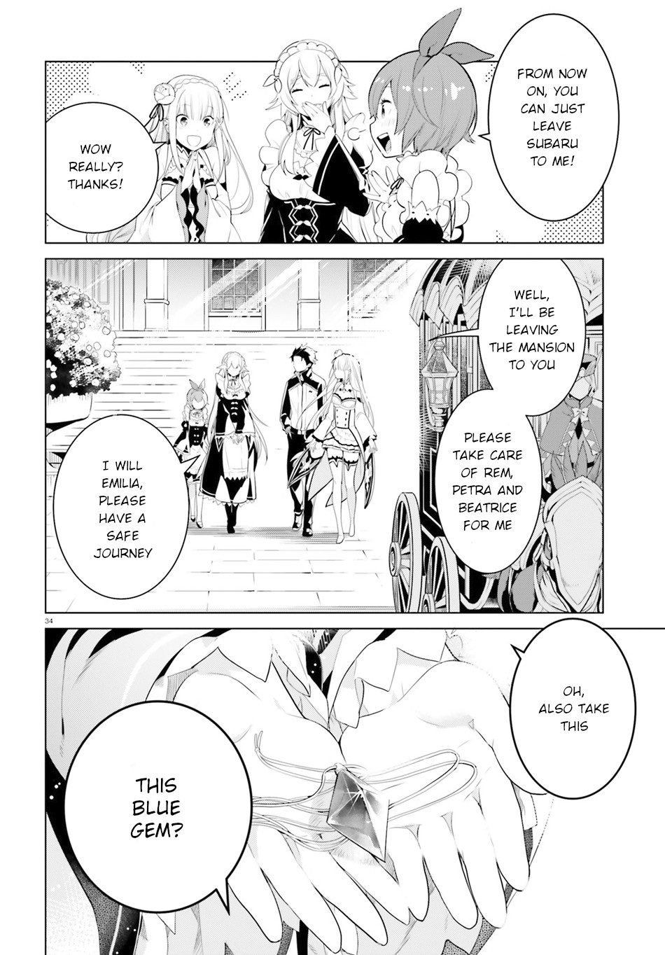 Re:ZERO -Starting Life in Another World-, Chapter 4: The Sanctuary and the Witch of Greed chapter 2 page 34