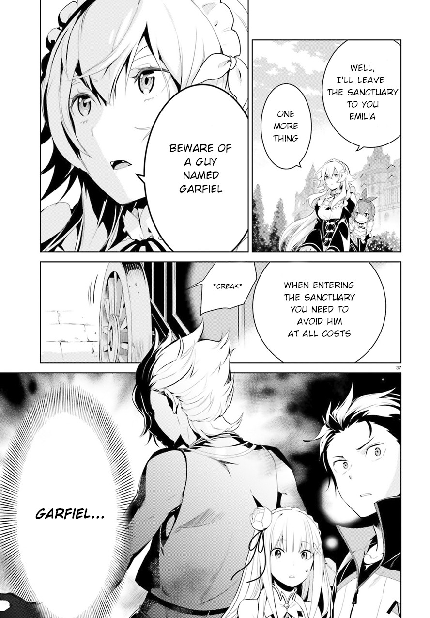 Re:ZERO -Starting Life in Another World-, Chapter 4: The Sanctuary and the Witch of Greed chapter 2 page 37