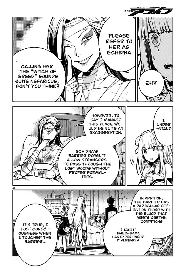 Re:ZERO -Starting Life in Another World-, Chapter 4: The Sanctuary and the Witch of Greed chapter 4 page 39