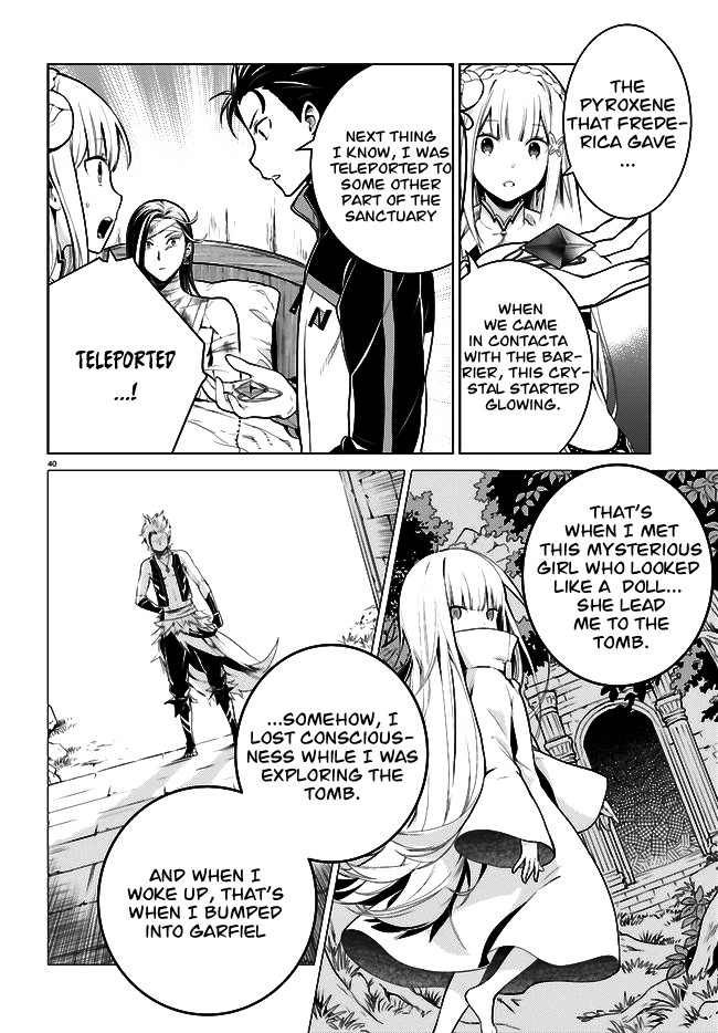 Re:ZERO -Starting Life in Another World-, Chapter 4: The Sanctuary and the Witch of Greed chapter 4 page 41