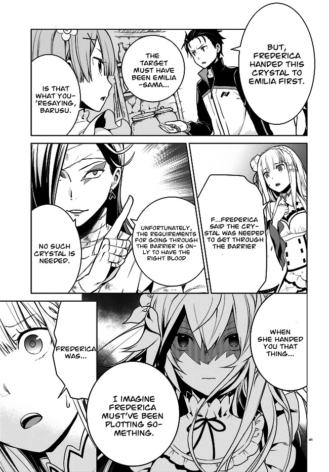Re:ZERO -Starting Life in Another World-, Chapter 4: The Sanctuary and the Witch of Greed chapter 4 page 42