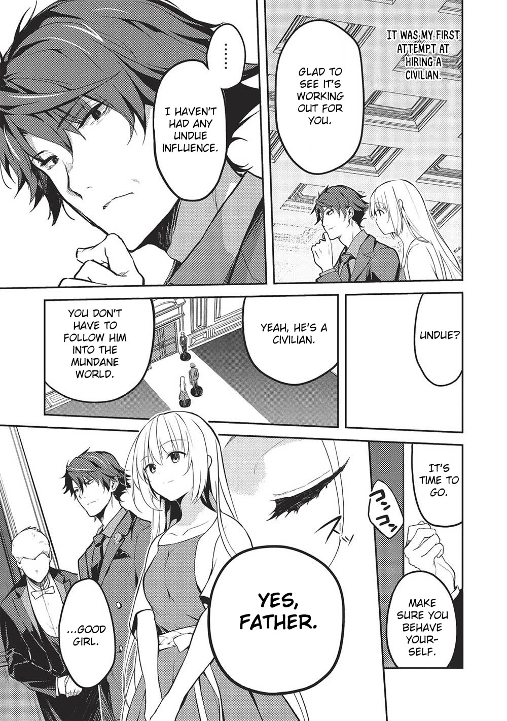 The Most High-Class Caretaker: I Started Looking After the Flawless Rich Girls at the Most Prestigious School chapter 18 page 9