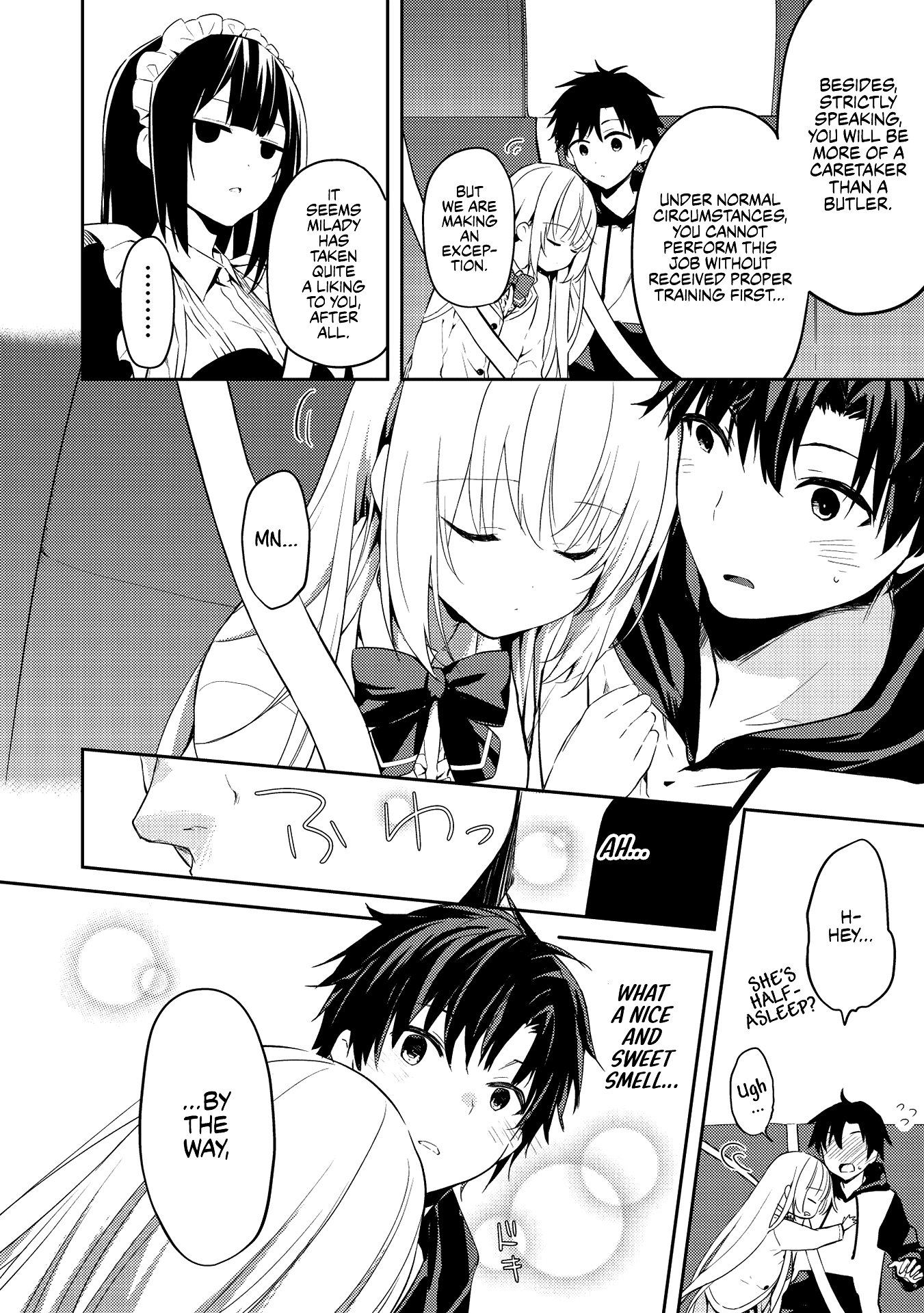 The Most High-Class Caretaker: I Started Looking After the Flawless Rich Girls at the Most Prestigious School chapter 2.1 page 4