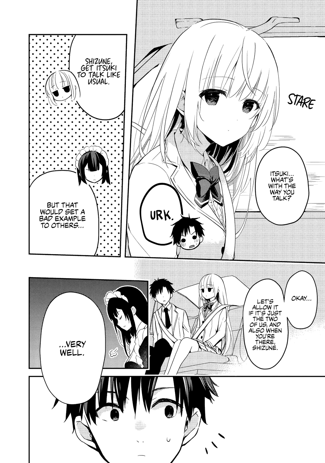 Rich Girl Caretaker chapter 3 page 4