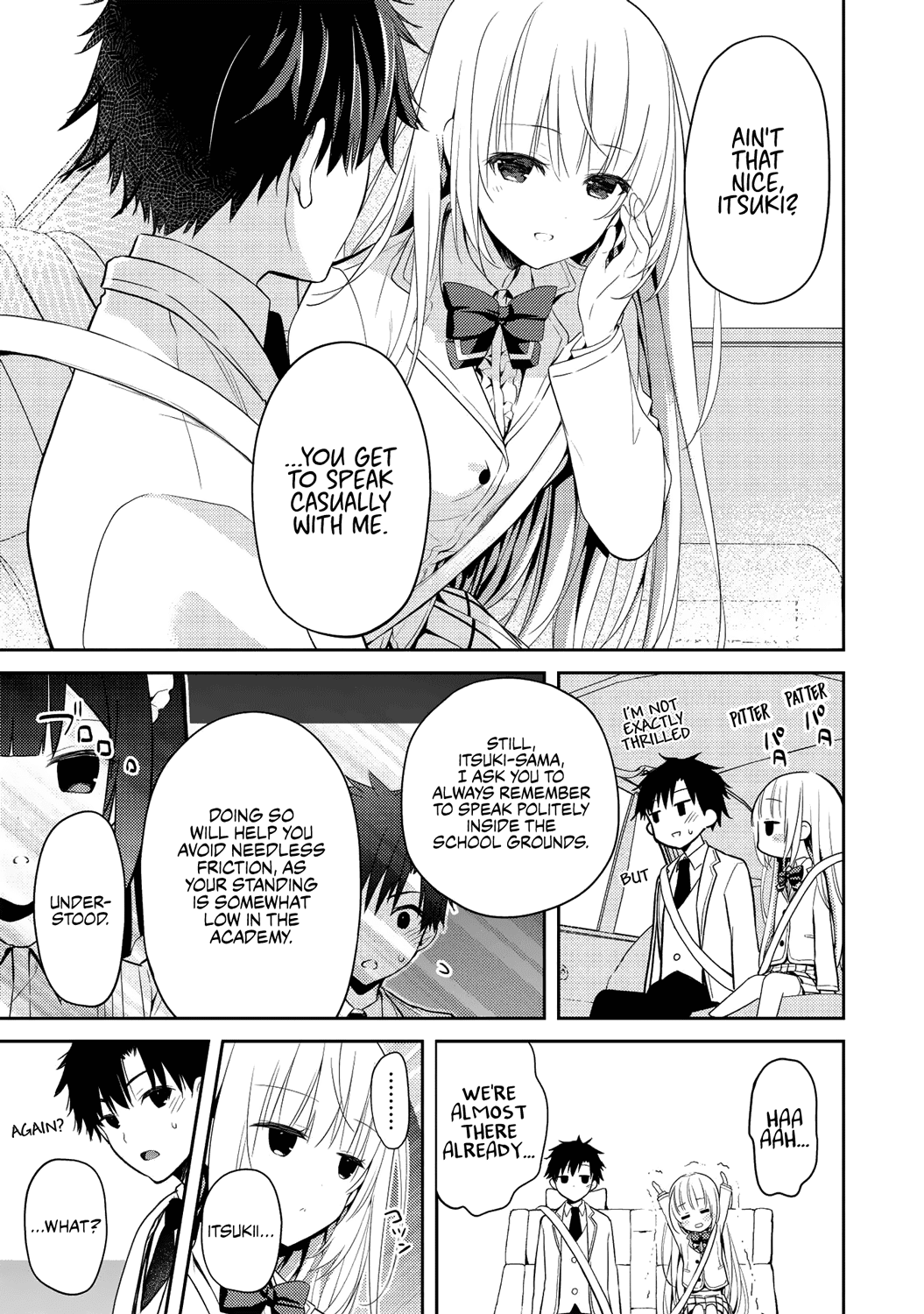 Rich Girl Caretaker chapter 3 page 5