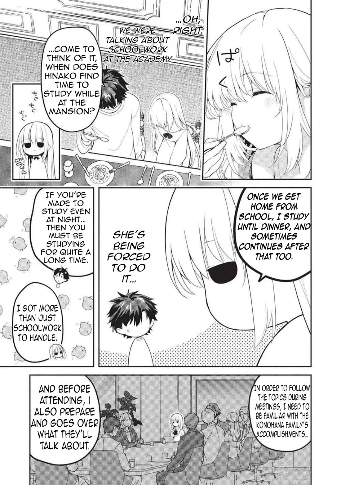 Rich Girl Caretaker chapter 35 page 17