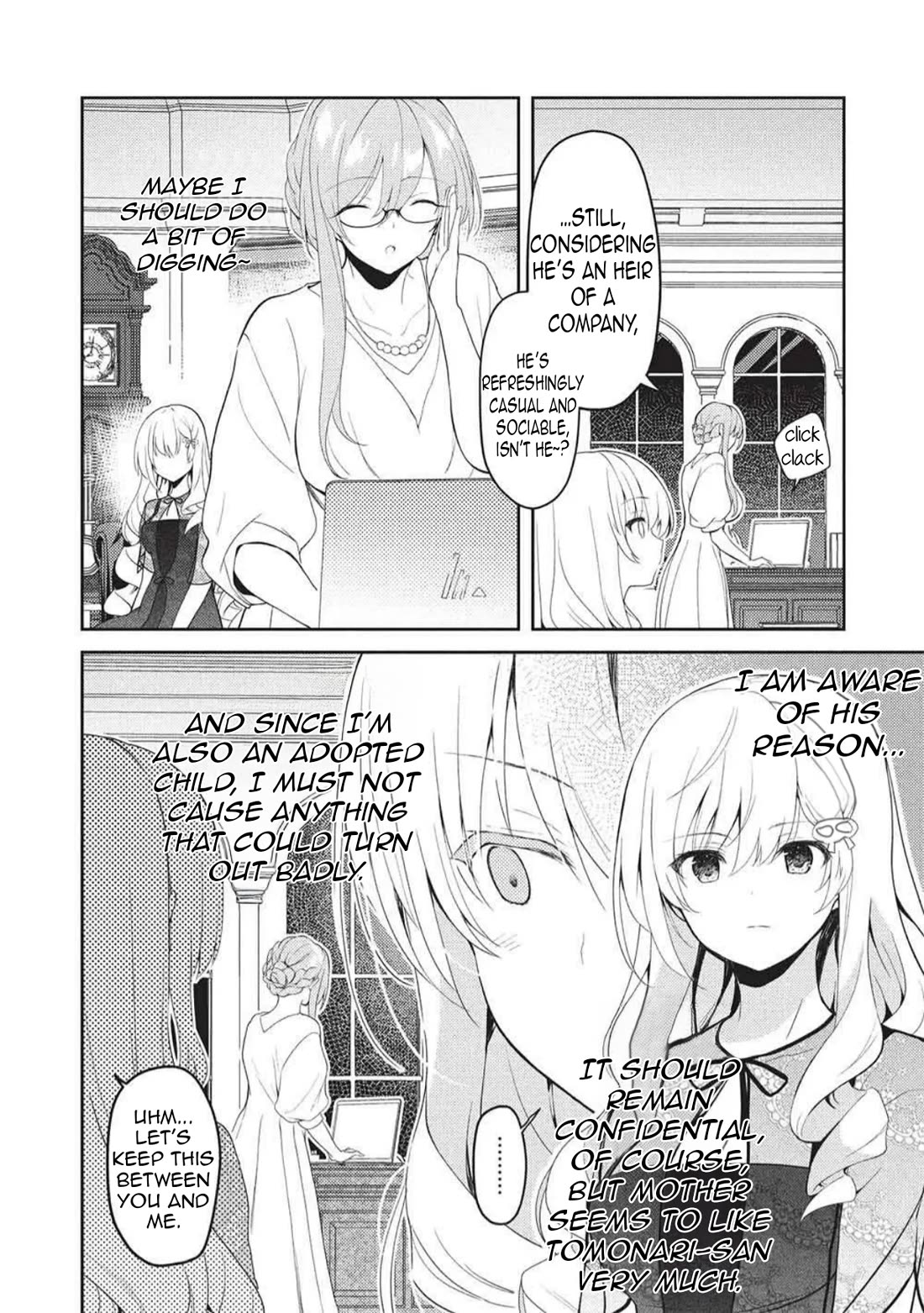 Rich Girl Caretaker chapter 35 page 28