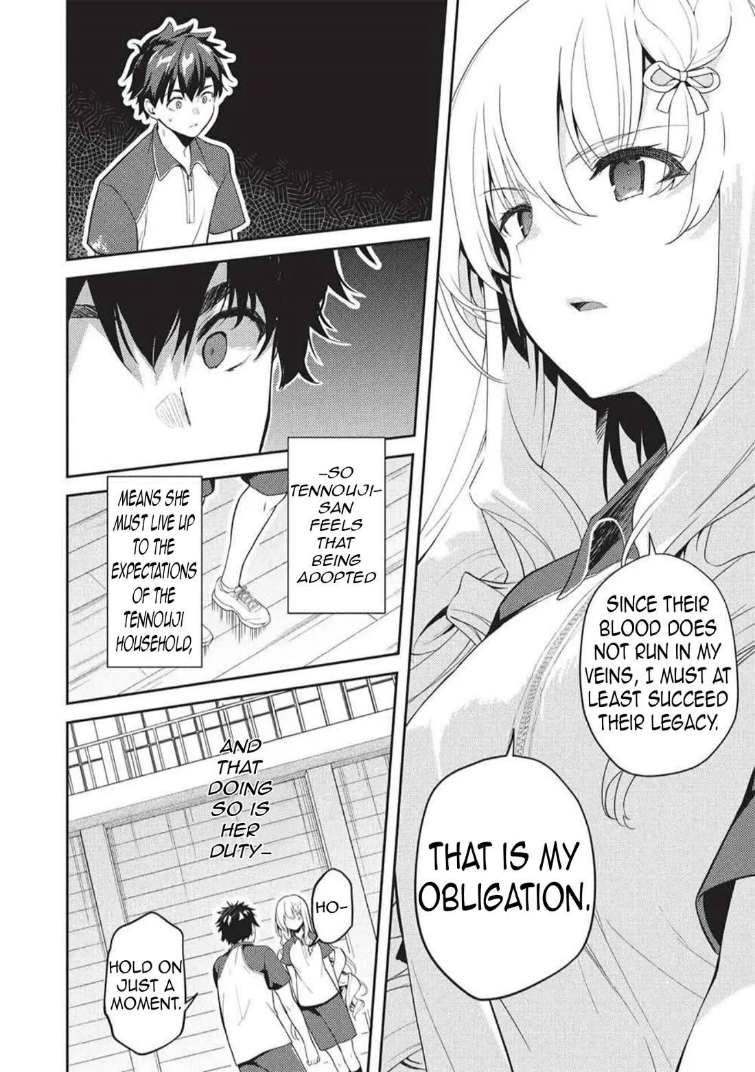 Rich Girl Caretaker chapter 35 page 6