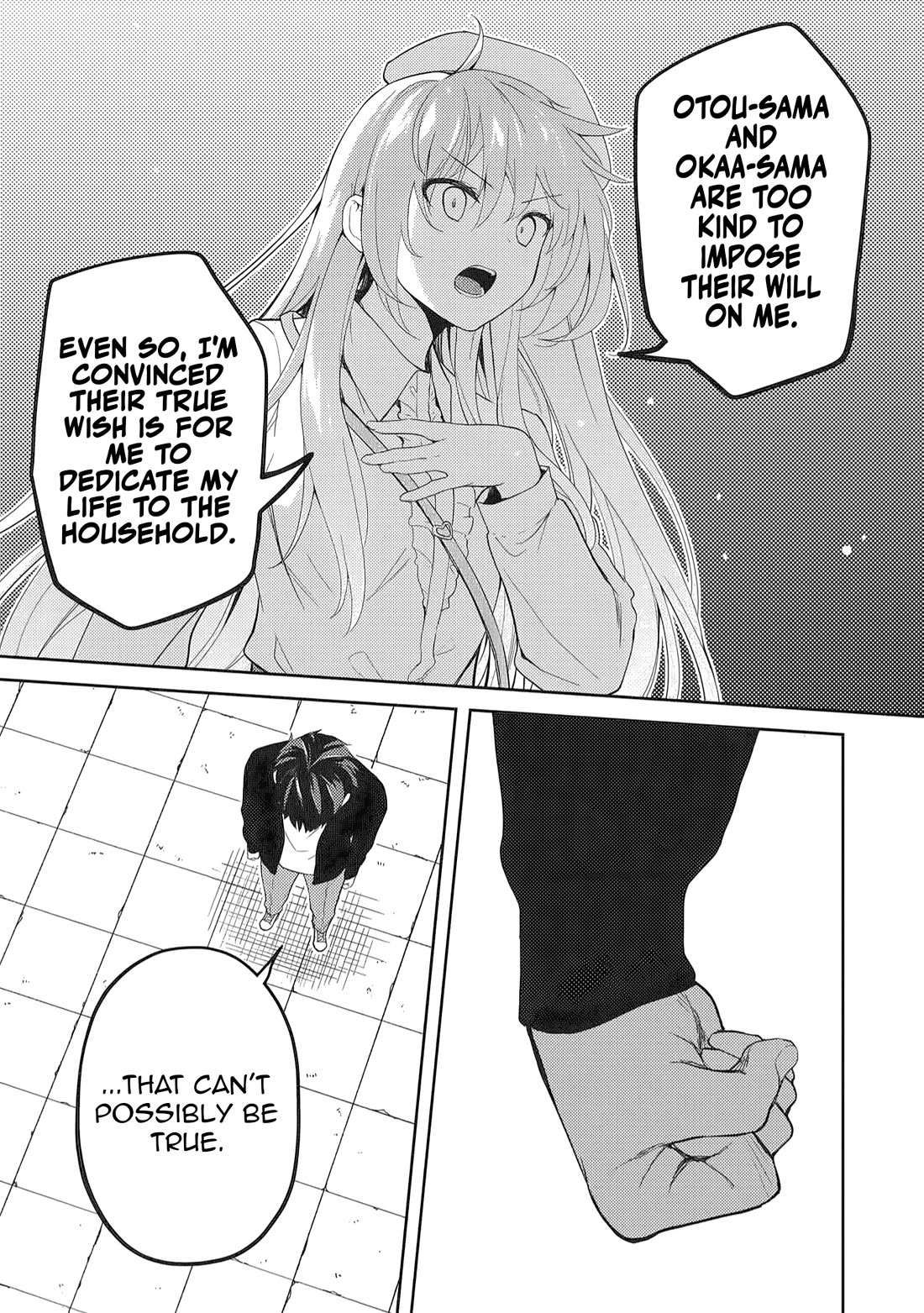 Rich Girl Caretaker chapter 40 page 7