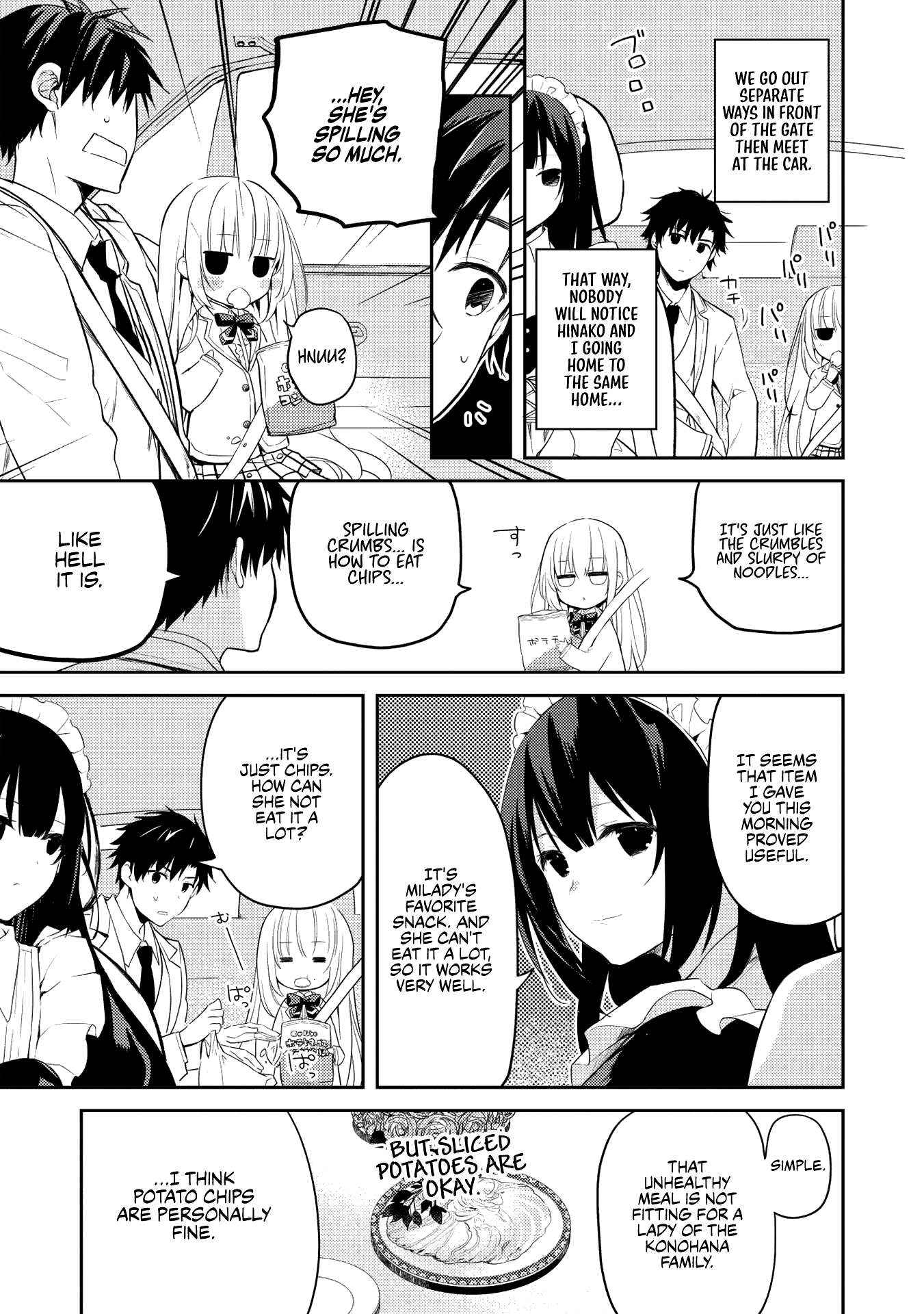 Rich Girl Caretaker chapter 5 page 21