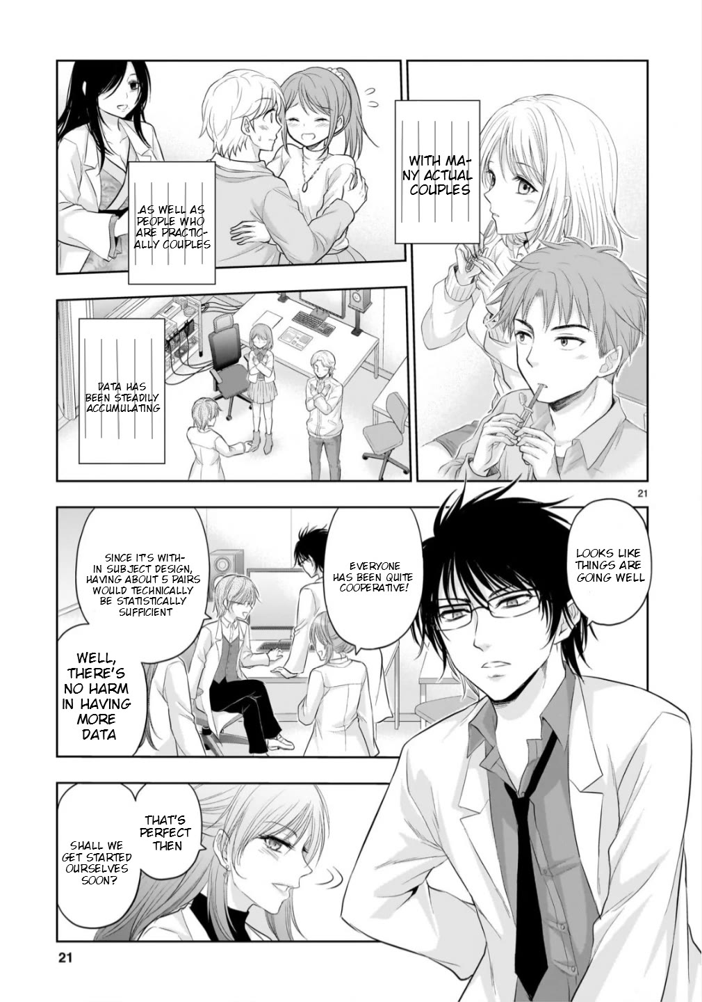 Rike ga Koi ni Ochita no de Shoumeishitemita chapter 106 page 21