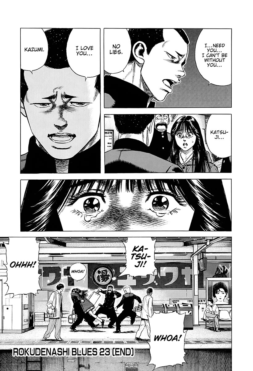 Rokudenashi Blues chapter 387 page 21