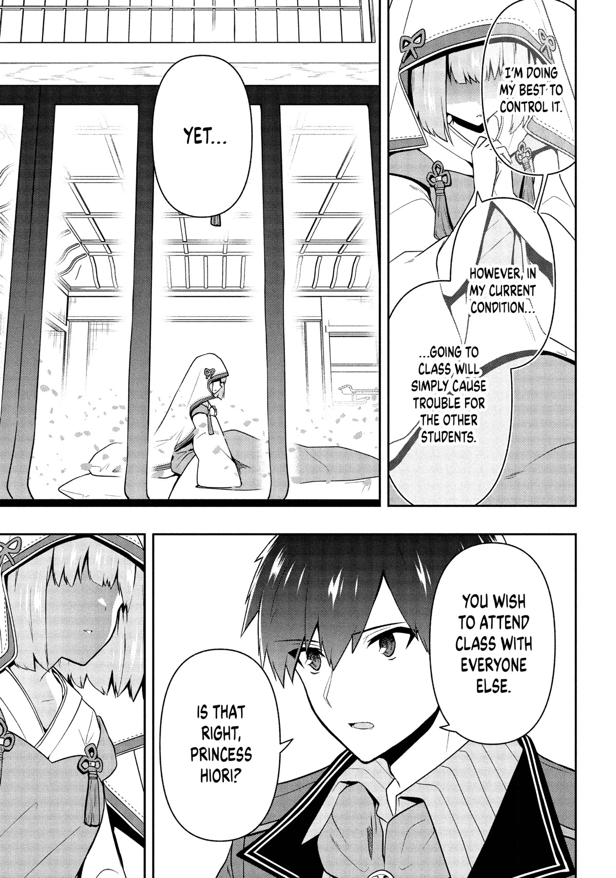 Rokuhime wa Kami Goe ni Koi ni Suru chapter 23 page 9