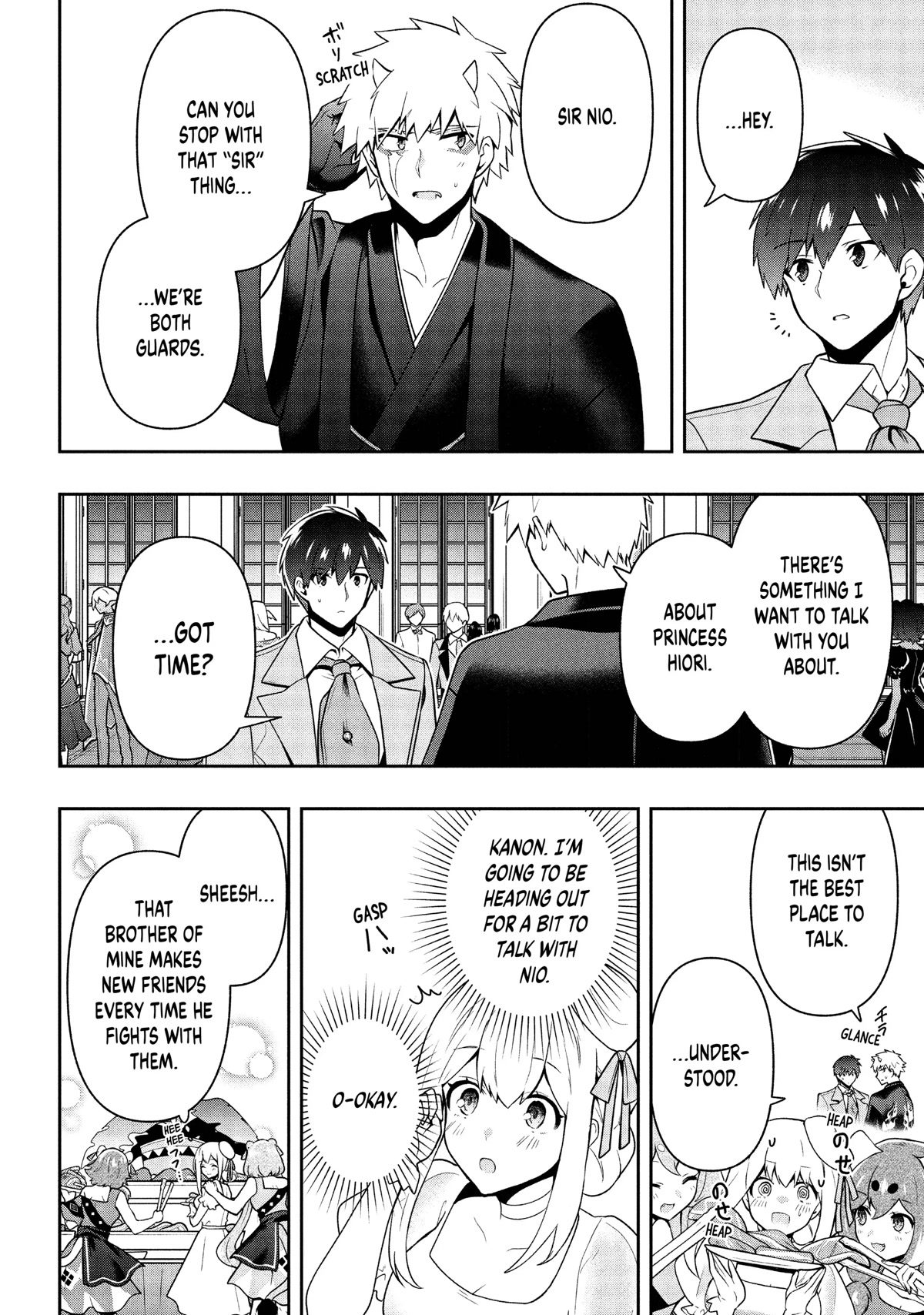 Rokuhime wa Kami Goe ni Koi ni Suru chapter 24 page 8