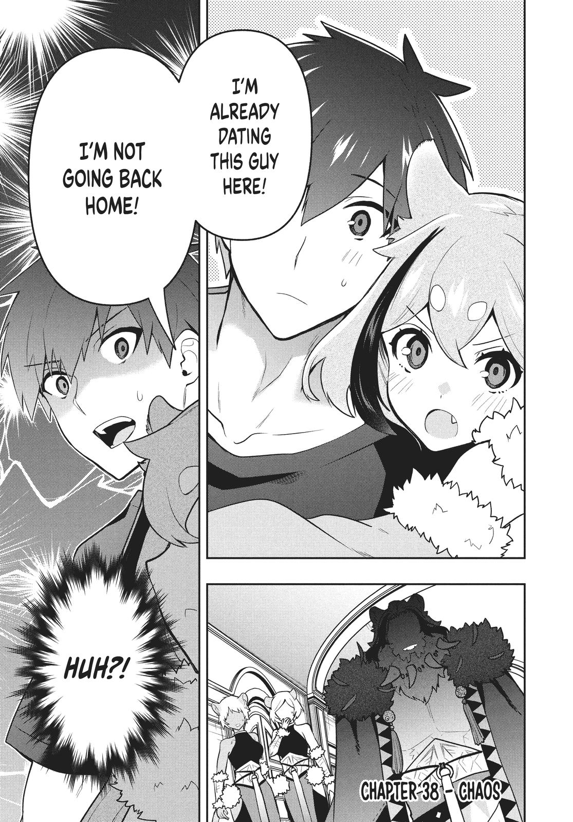 Rokuhime wa Kami Goe ni Koi ni Suru chapter 38 page 1